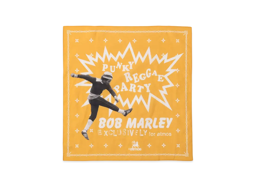 atmos x Bob Marley Punky Reggae Party Bandana "Yellow"