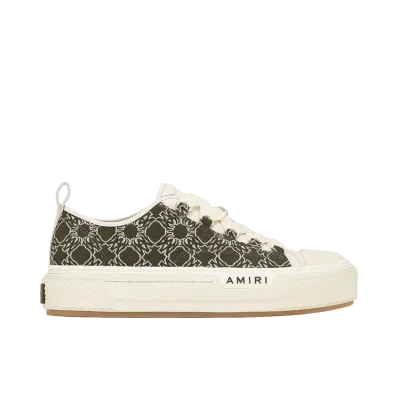 AMIRI MA Quad Canvas Court Low "Thyme"