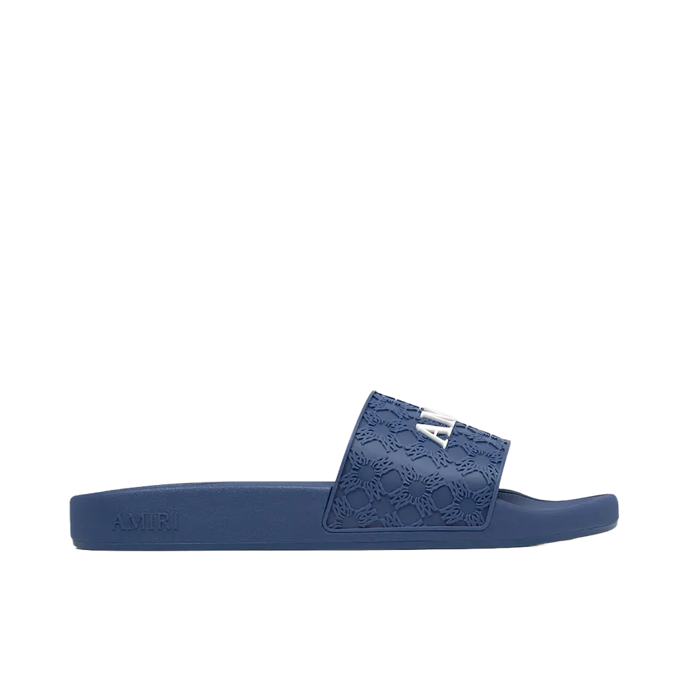 AMIRI MA Quad Pool Slide "Midnight Blue"