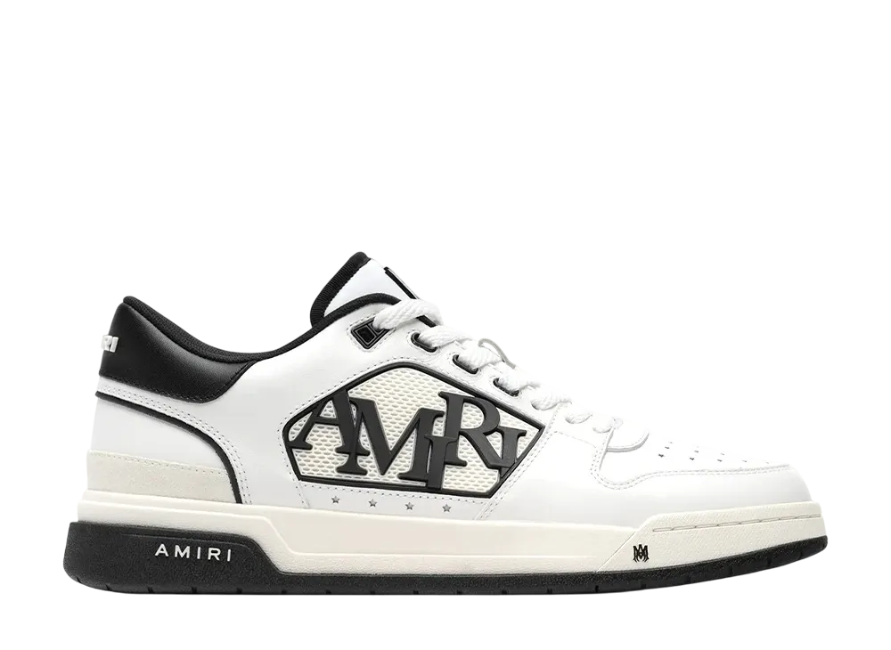 AMIRI Classic Low "White/Black"