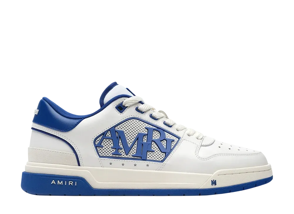 AMIRI Classic Low "White/Blue"