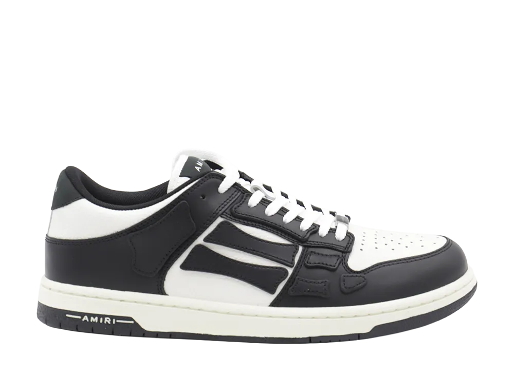 AMIRI Skel Low "Black/White"