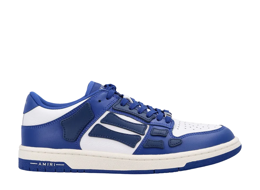 AMIRI Skel Top Low "Blue/White"