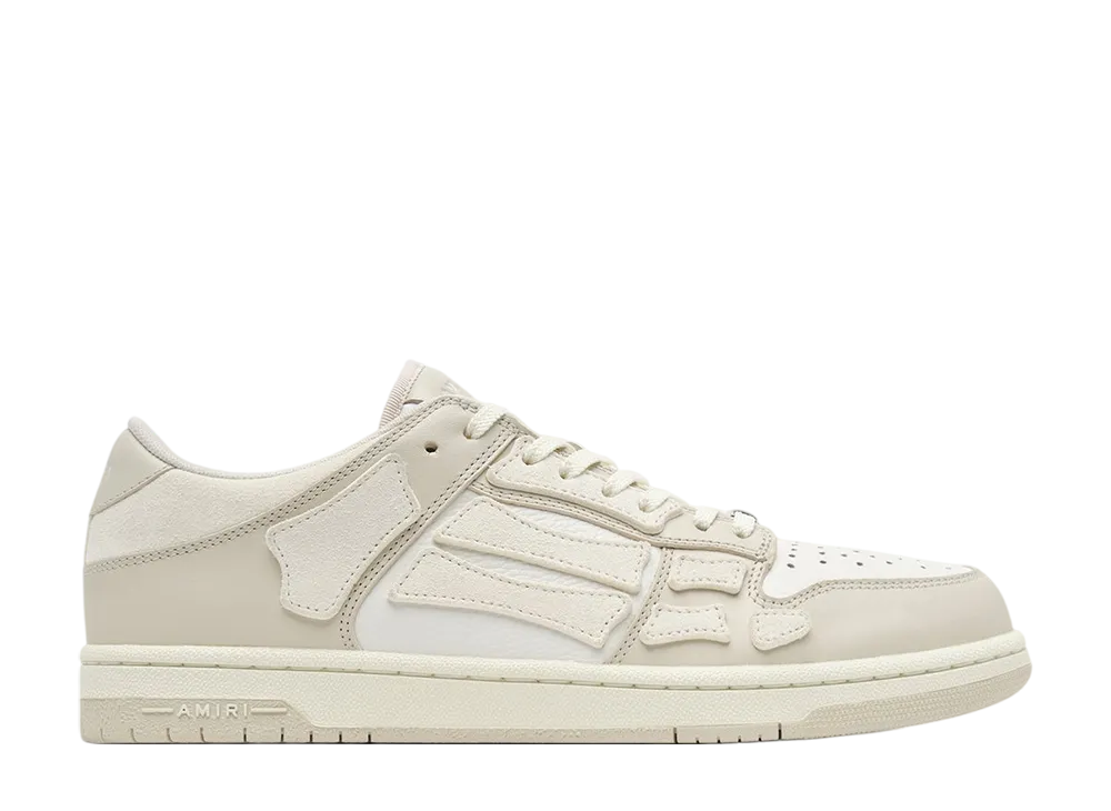 AMIRI Skel-Top Low "Alabaster"