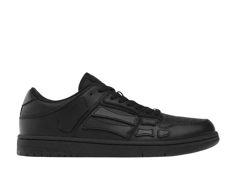 AMIRI Skel Top Low "Black"