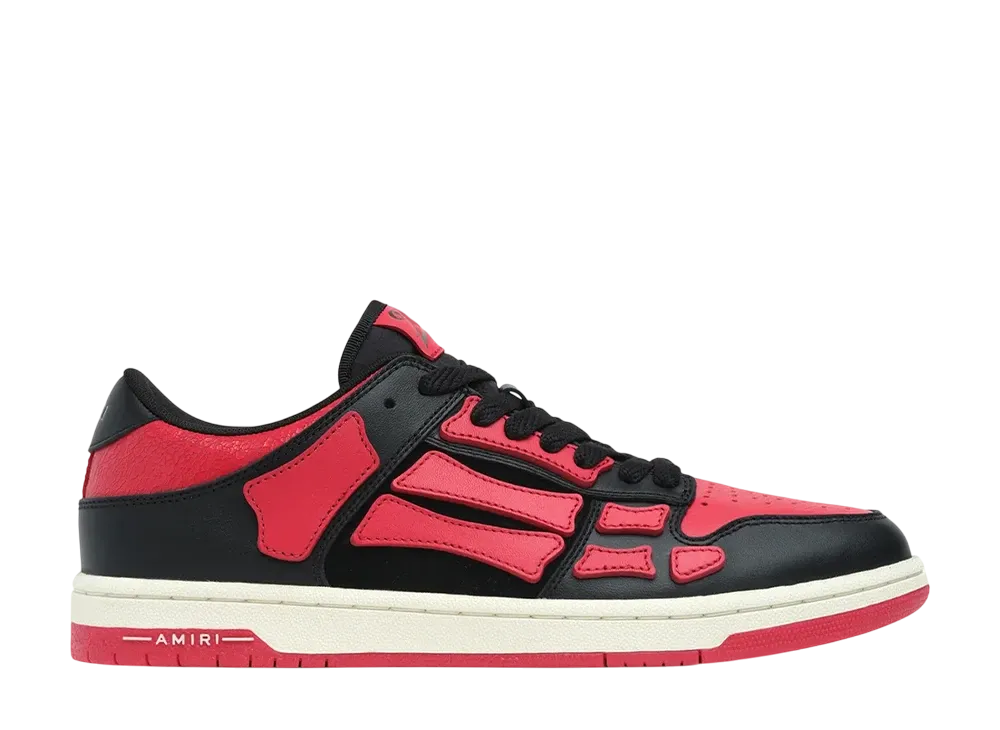 AMIRI Skel Top Low "Varsity Red"