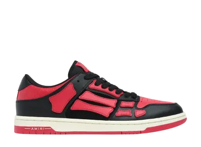 AMIRI Skel Top Low "Varsity Red"