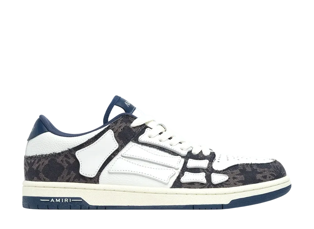 AMIRI Ma Quad Skel Top Low "Midnight Indigo"