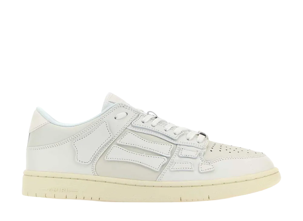 AMIRI Skel Top Low "White Vintage"