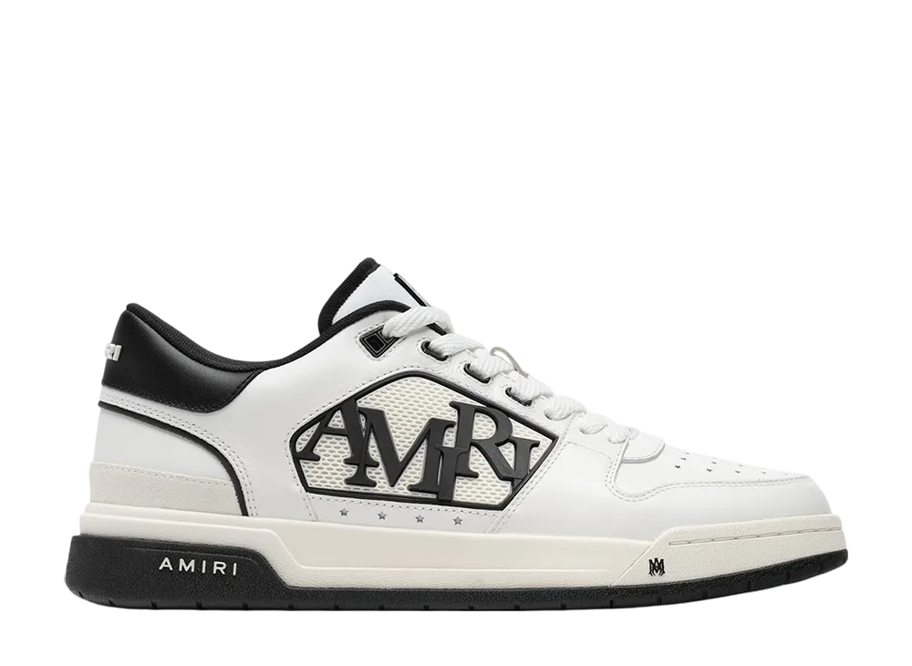 AMIRI Classic Low "White/Black"