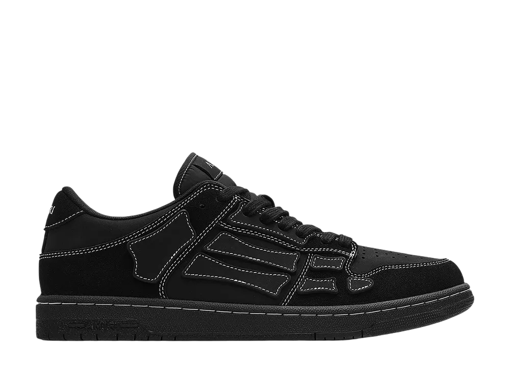 AMIRI Skel Top Low "Black"