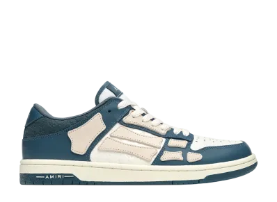 AMIRI Debossed MA Quad Skel Top Low "Vintage Blue"