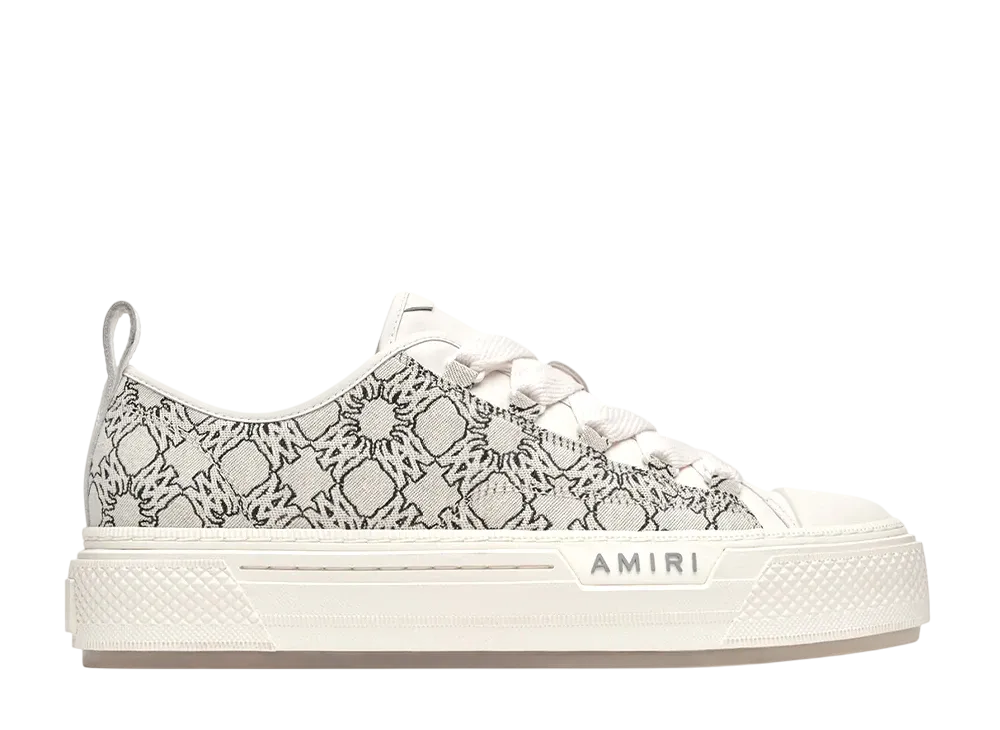 AMIRI Ma Quad Jacquard Court Low "Grey"