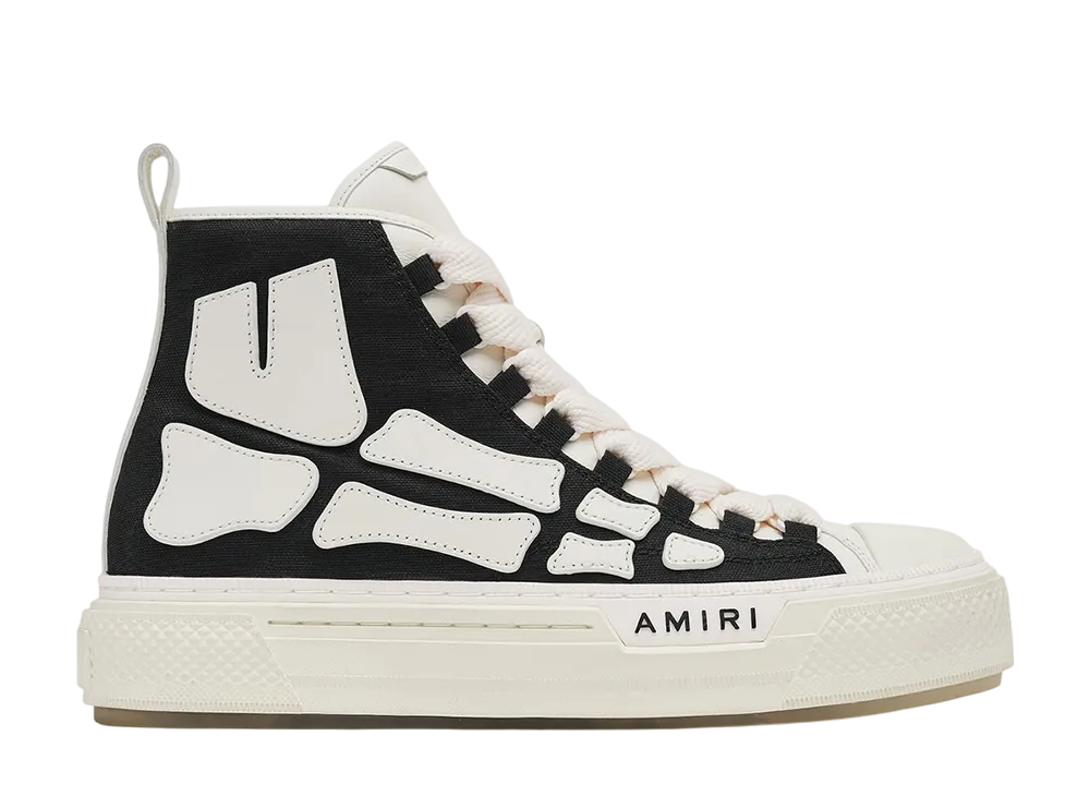 AMIRI Skel Court Hi "Black"