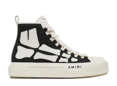 AMIRI Skel Court Hi "Black"