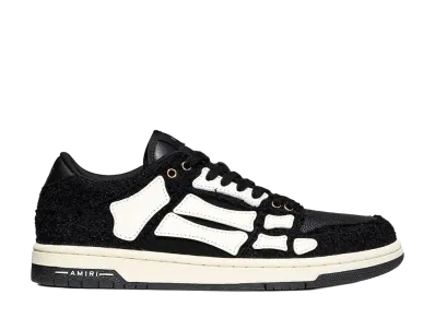AMIRI Boucle Skel Top Low "Black/White"