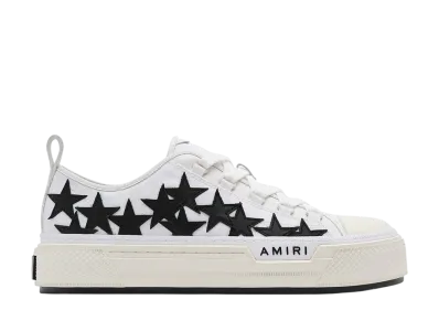 AMIRI Stars Court Low "White Black"