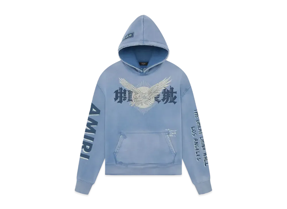 アミリ TGCW イーグル フーディー "ブルー"