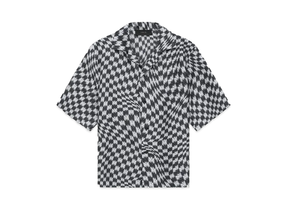Amiri Wavy Ma S/S Shirt "Black"