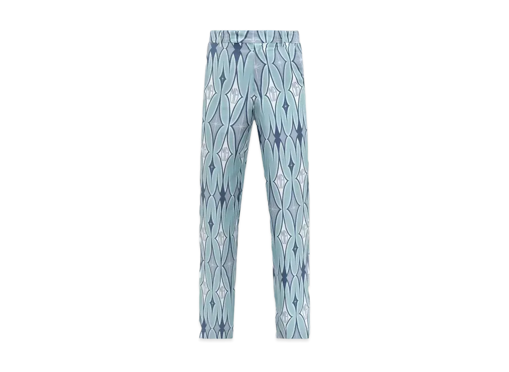 Amiri Argyle Tailored Baggy Pant "Aqua"