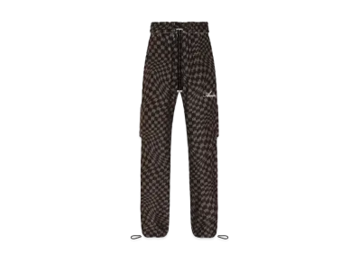 Amiri Wavy Ma Velour Track Pant "Vintage Indigo"