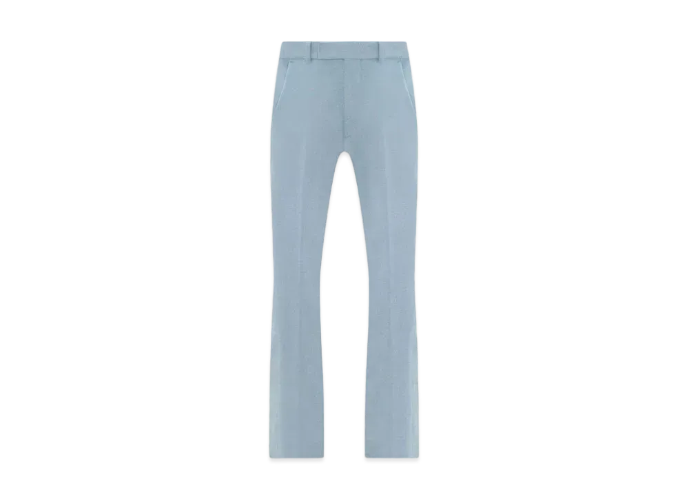Amiri Relaxed Tailored Flare Pant "Dusty Blue"