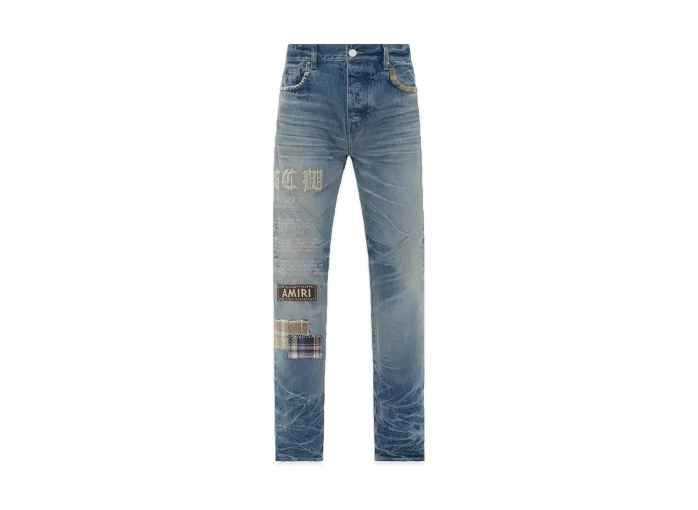 AMIRI Tgcw Straight Jean "Antique Indigo"