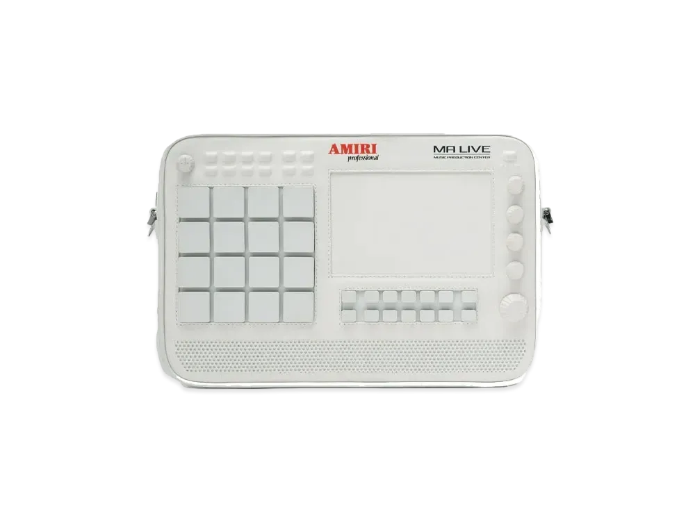 AMIRI Drum Machine Bag "Alabaster"