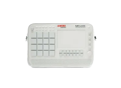 AMIRI Drum Machine Bag "Alabaster"