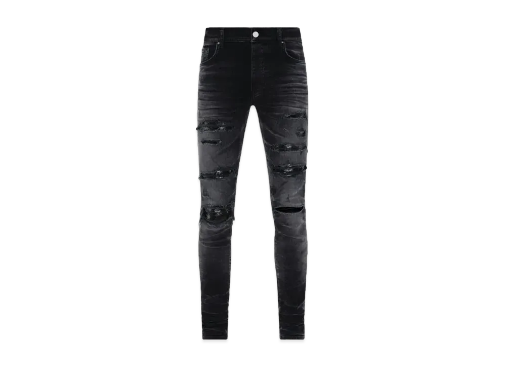 AMIRI Sequin Thrasher Jean "Faded Black"