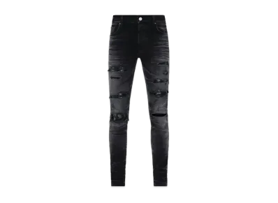 AMIRI Sequin Thrasher Jean "Faded Black"