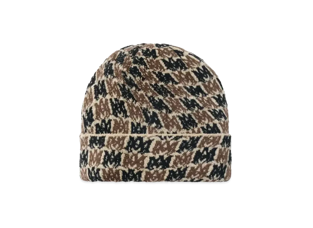 AMIRI Ma Swirl Beanie "Camel"