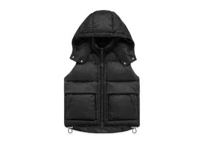 AMIRI Jacquard Down Gilet "Black"