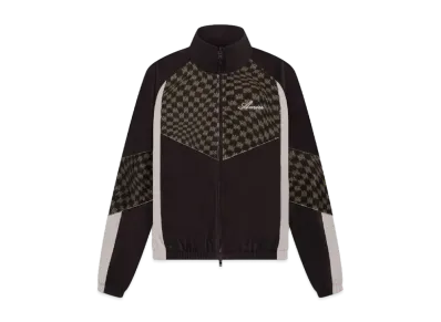 AMIRI Wavy Ma Velour Track Jacket "Potting Soil"