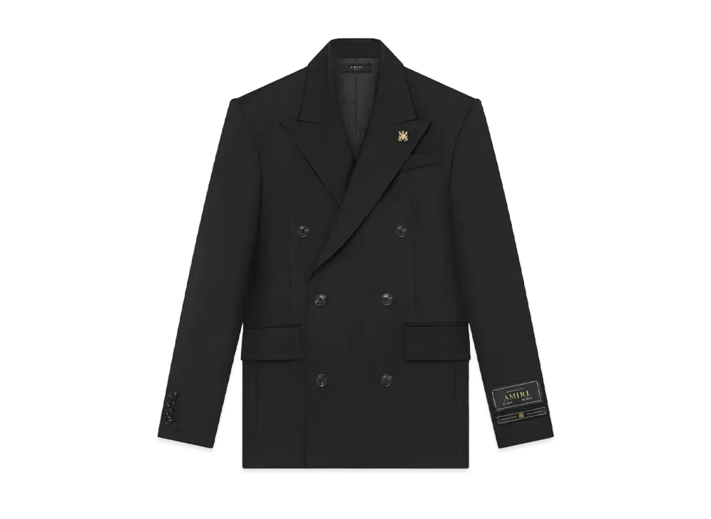 AMIRI Double Breast Blazer "Black"