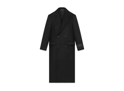 AMIRI Double Breast Overcoat "Black"