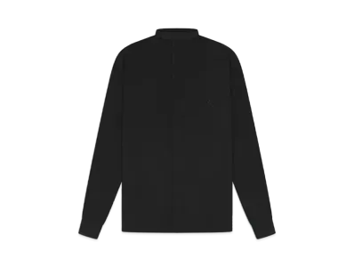 AMIRI Mandarin Poplin Shirt "Black"