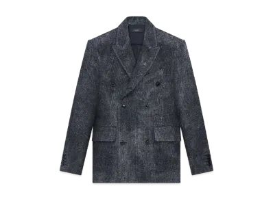 AMIRI DB Shimmer Blazer "Darl Gray"