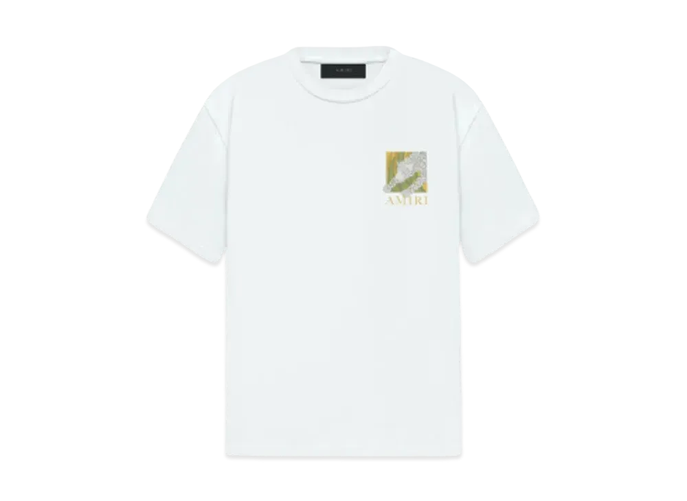 AMIRI Leopard Tee "White"