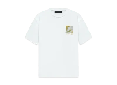 AMIRI Leopard Tee "White"