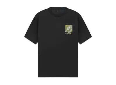 AMIRI Leopard Tee "Black"