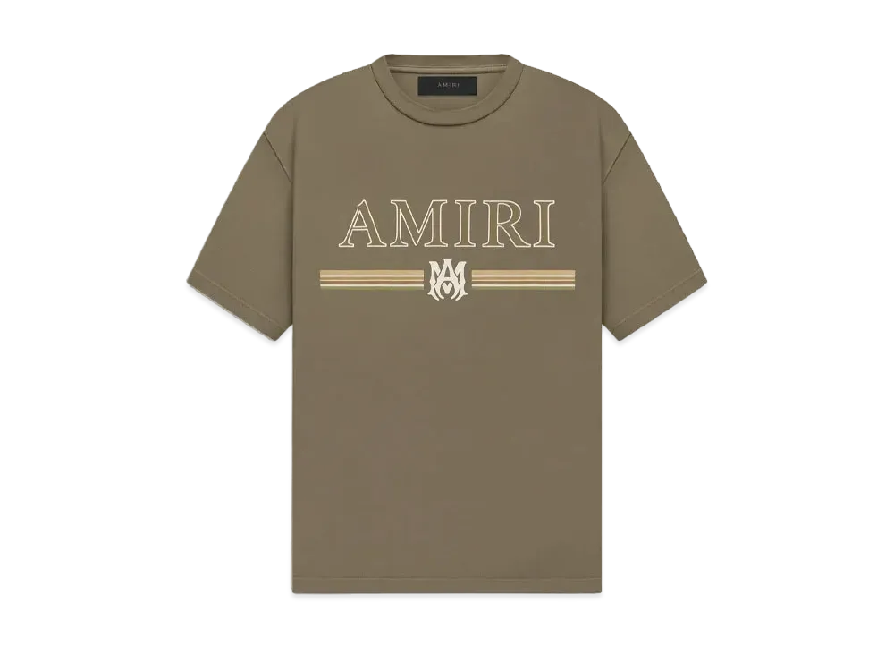 AMIRI MA Bar Tee "Slate Black"
