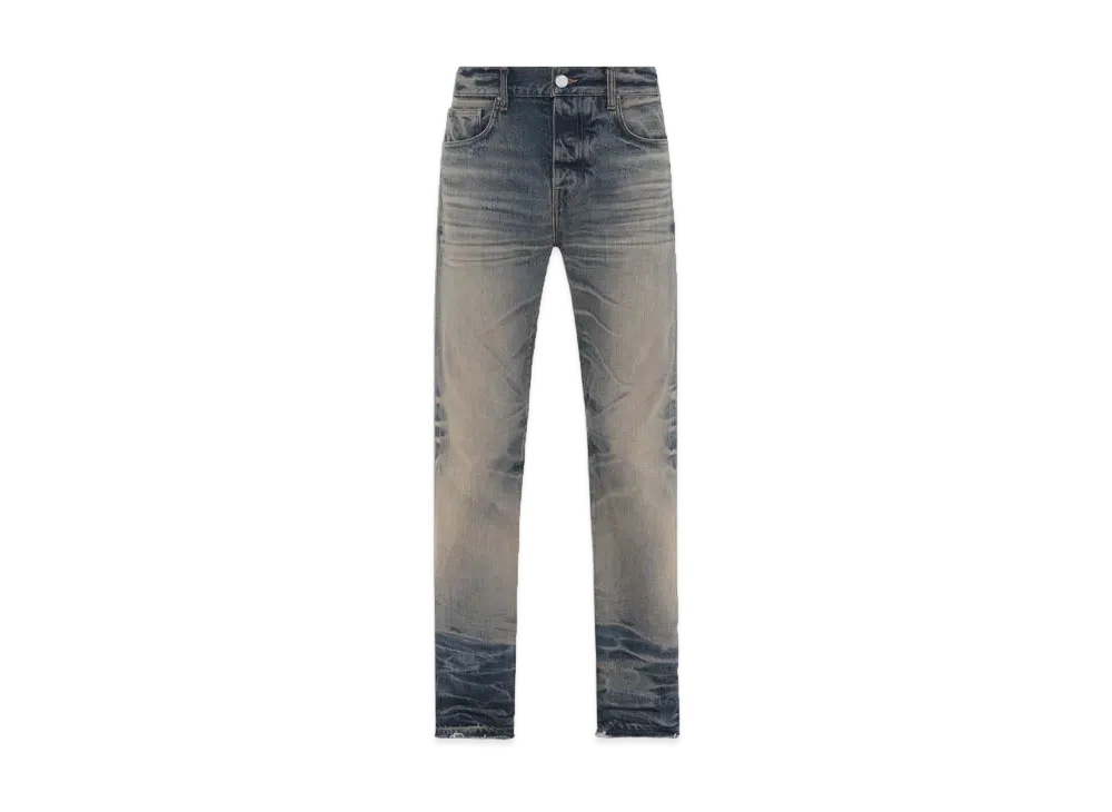 AMIRI Release Hem Straight Jean "Antique Indigo"