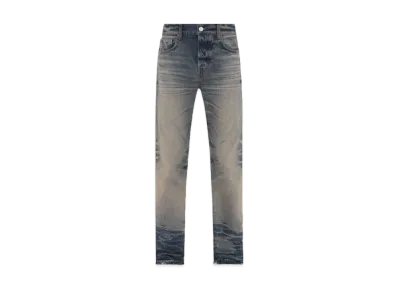 AMIRI Release Hem Straight Jean "Antique Indigo"