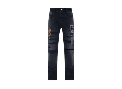 AMIRI Varsity Straight Jean "Faded Black"