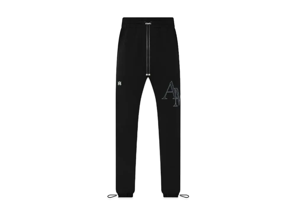 AMIRI Staggered Sweatpant "Black"