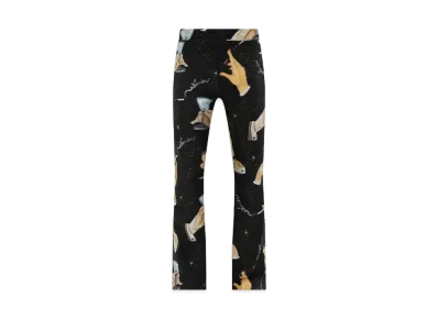 AMIRI Champagne Silk Flare "Black"