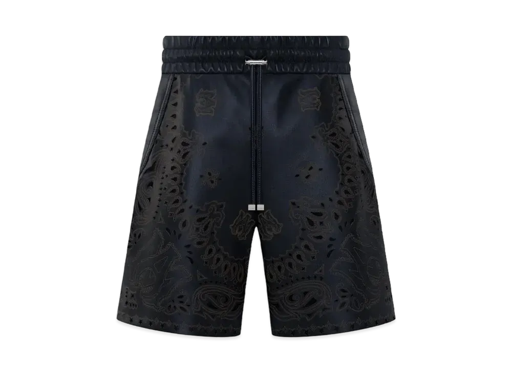 AMIRI Leather Bandana Short 