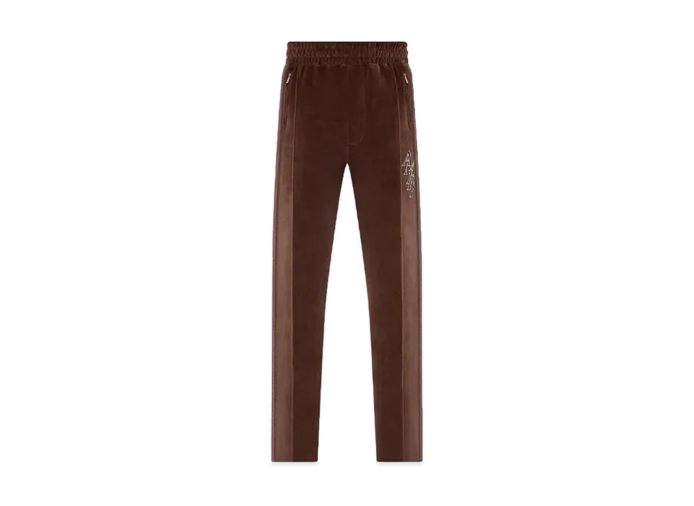 AMIRI Stack Velour Track Pant "Brown"