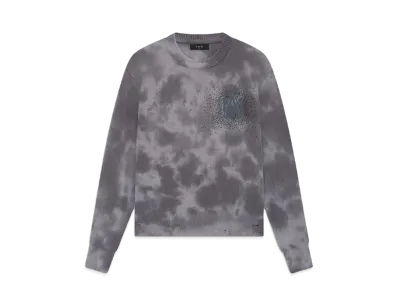 AMIRI Crystal Crewneck "Faded Black"